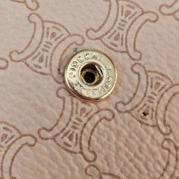 Celine Macadam Logo NeutralVintage Trifold Wallet - Picture 6 of 10